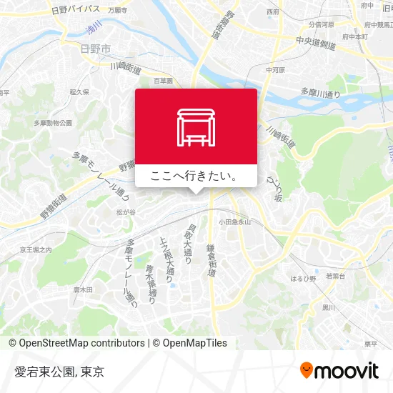 愛宕東公園地図