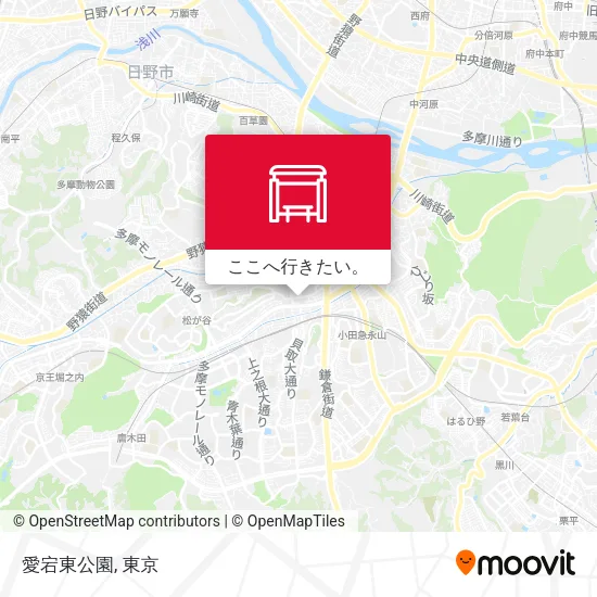 愛宕東公園地図