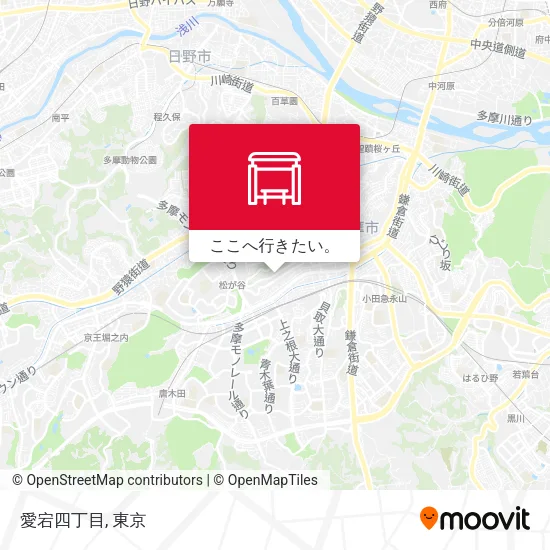 愛宕四丁目地図