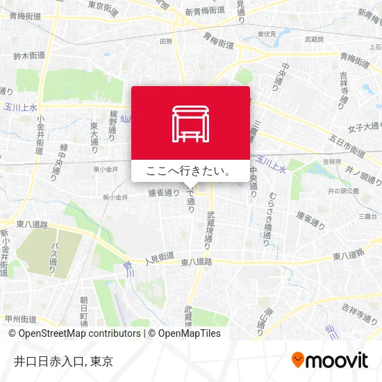 井口日赤入口地図