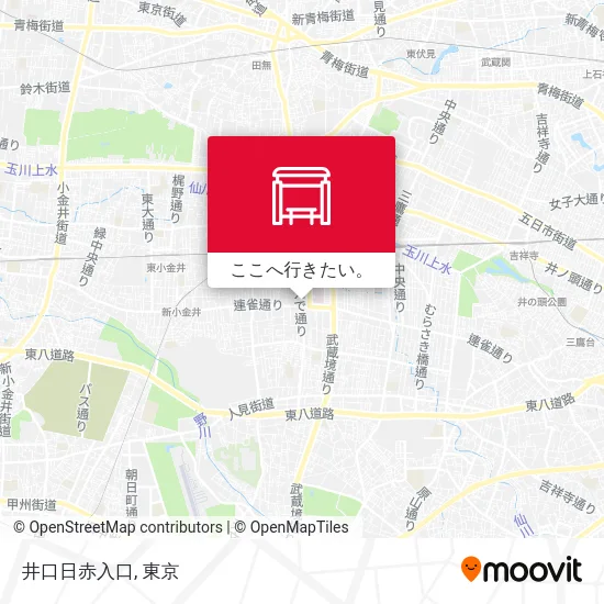 井口日赤入口地図