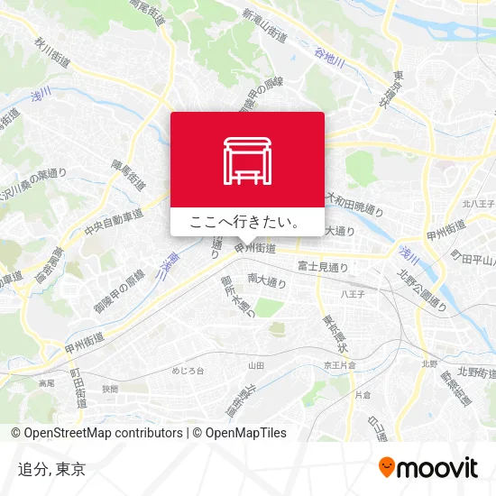 追分地図