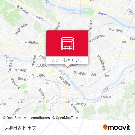 大和田坂下地図