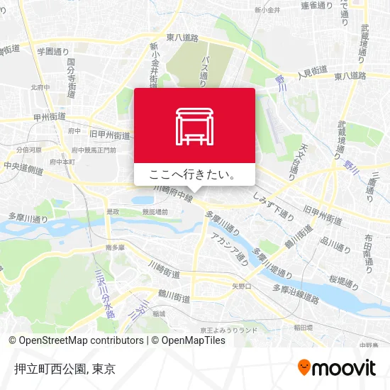 押立町西公園地図