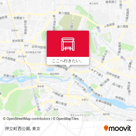 押立町西公園地図