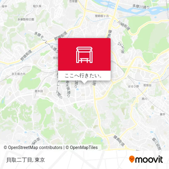 貝取二丁目地図