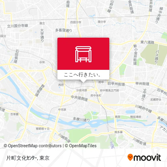 片町文化ｾﾝﾀｰ地図