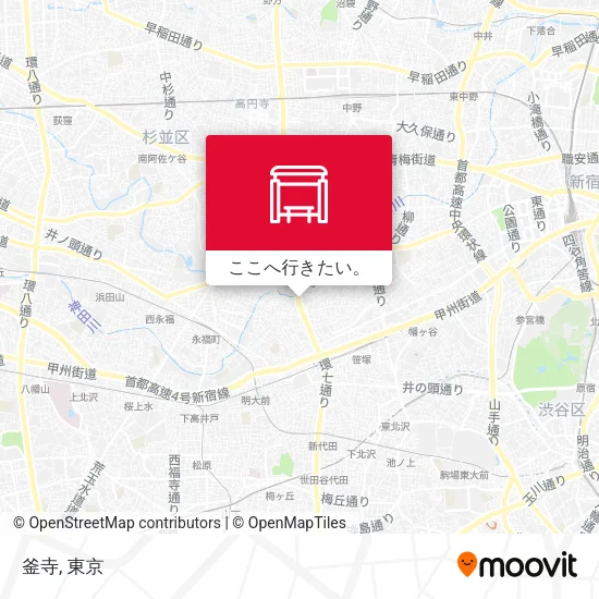 釜寺地図