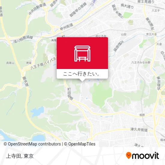 上寺田地図