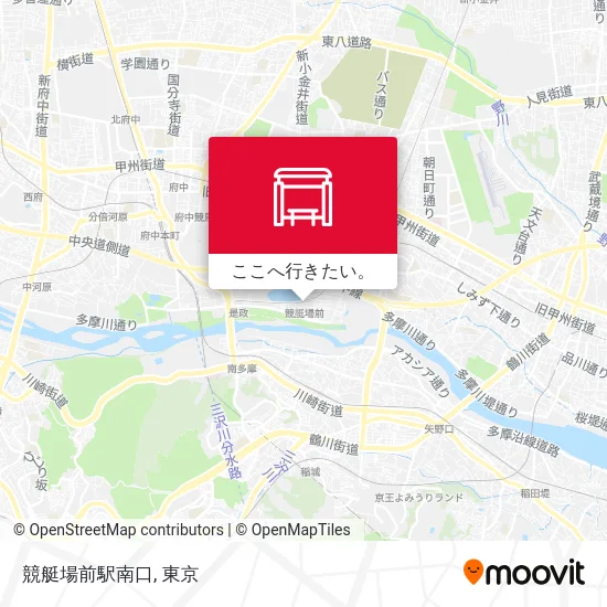 競艇場前駅南口地図