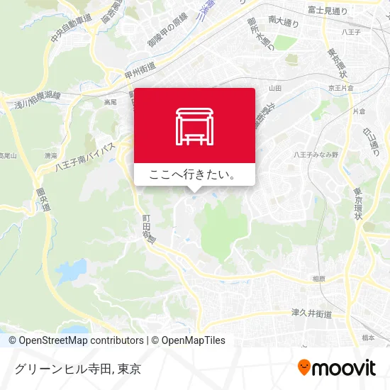 グリーンヒル寺田地図