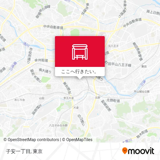 子安一丁目地図