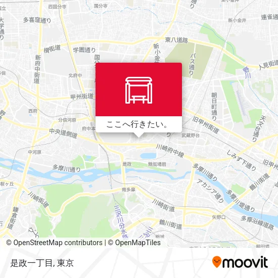 是政一丁目地図