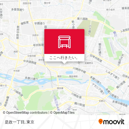 是政一丁目地図