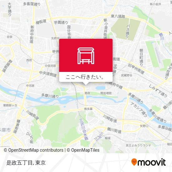 是政五丁目地図