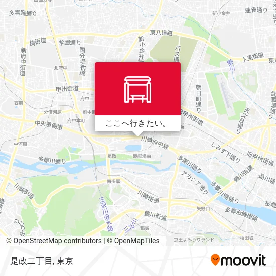 是政二丁目地図