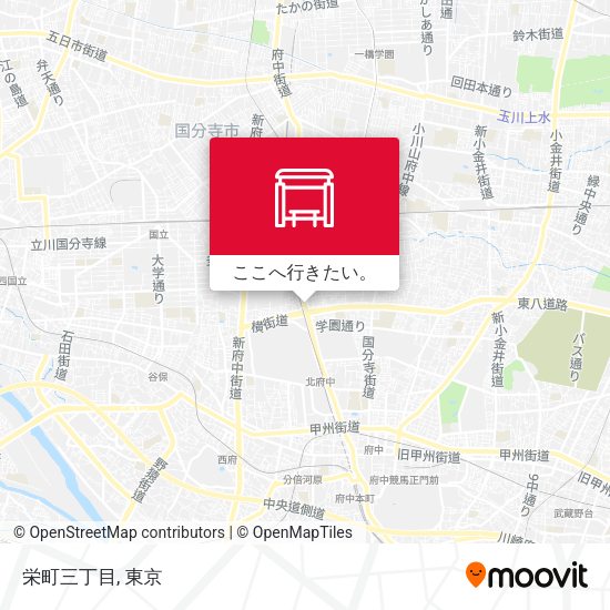 栄町三丁目地図
