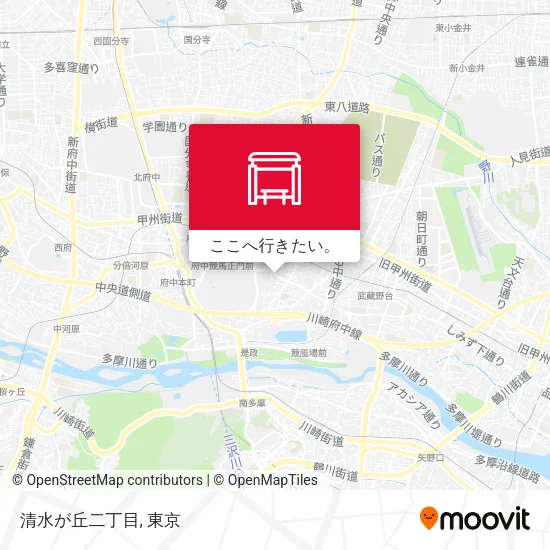 清水が丘二丁目地図