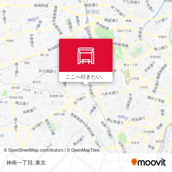 神南一丁目地図