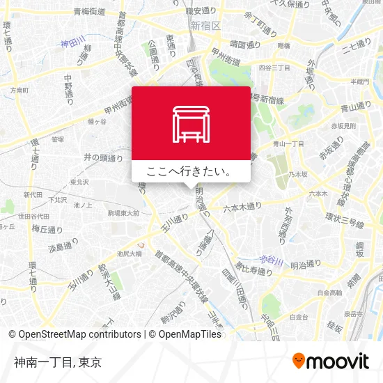 神南一丁目地図