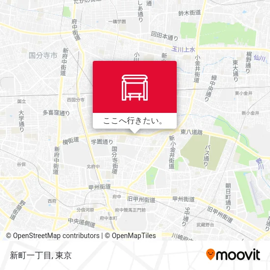 新町一丁目地図