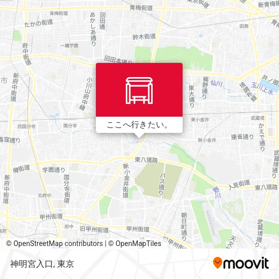 神明宮入口地図