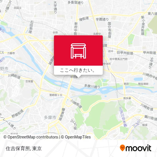 住吉保育所地図