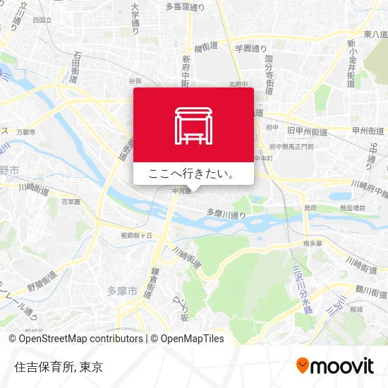 住吉保育所地図
