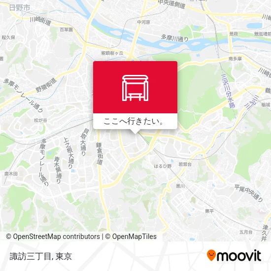 諏訪三丁目地図