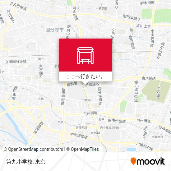 第九小学校地図