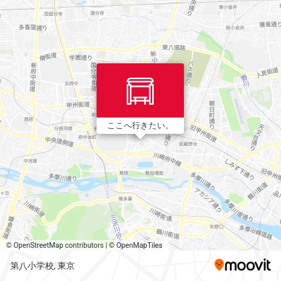 第八小学校地図