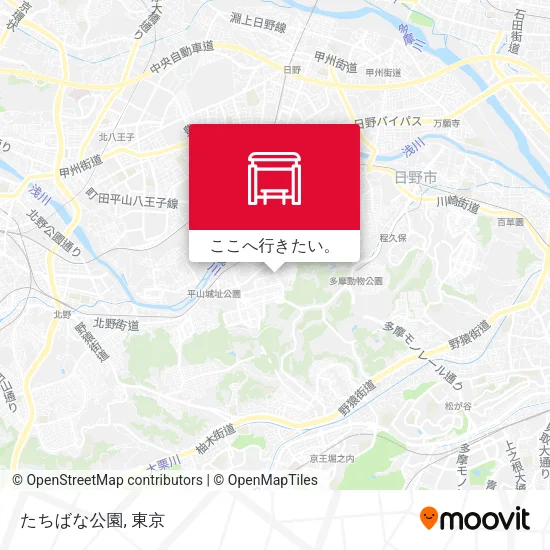 たちばな公園地図