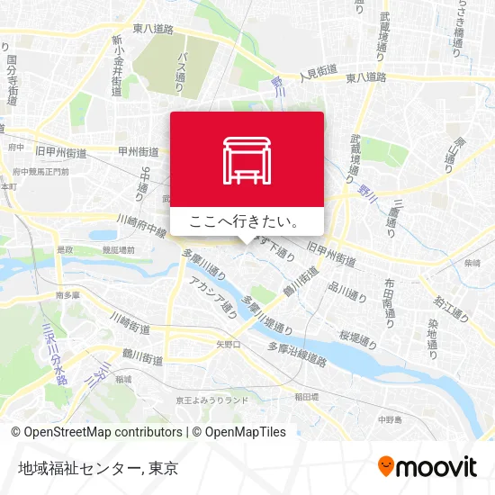 地域福祉センター地図