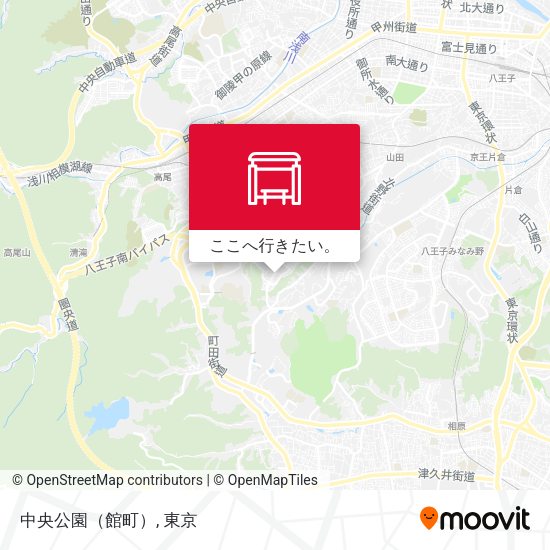 中央公園（館町）地図