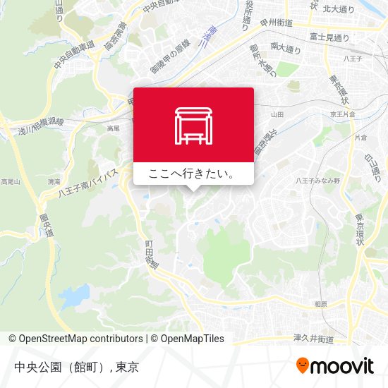 中央公園（館町）地図