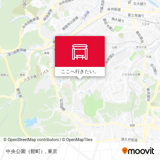 中央公園（館町）地図