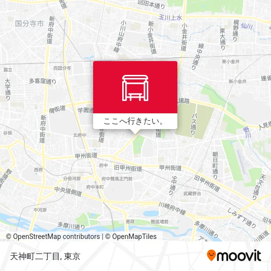 天神町二丁目地図