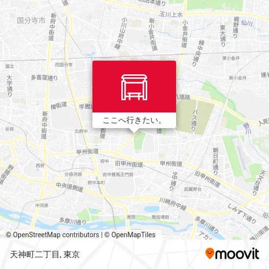 天神町二丁目地図