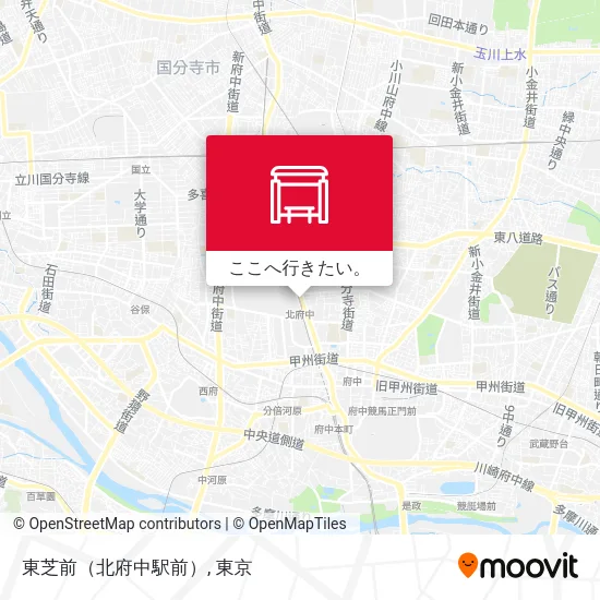 東芝前（北府中駅前）地図