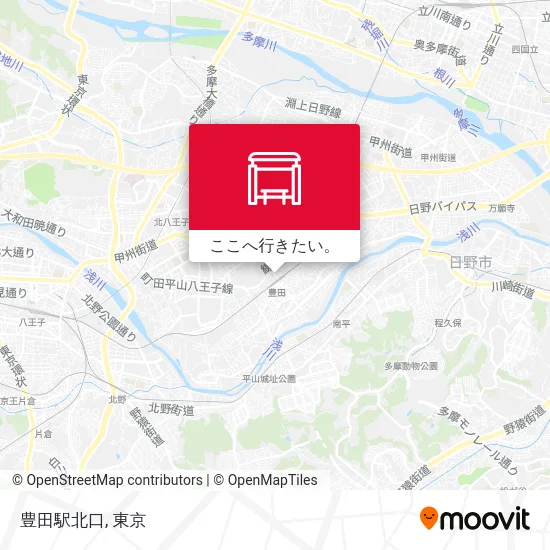 豊田駅北口地図