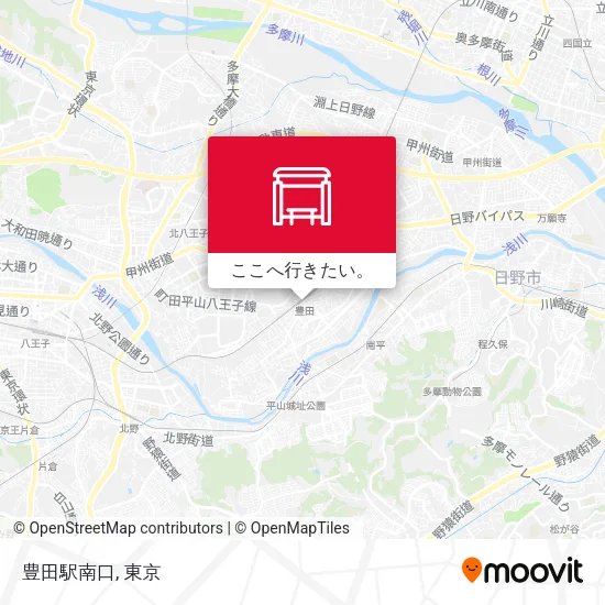 豊田駅南口地図
