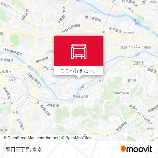 豊田三丁目地図