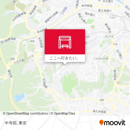 中寺田地図