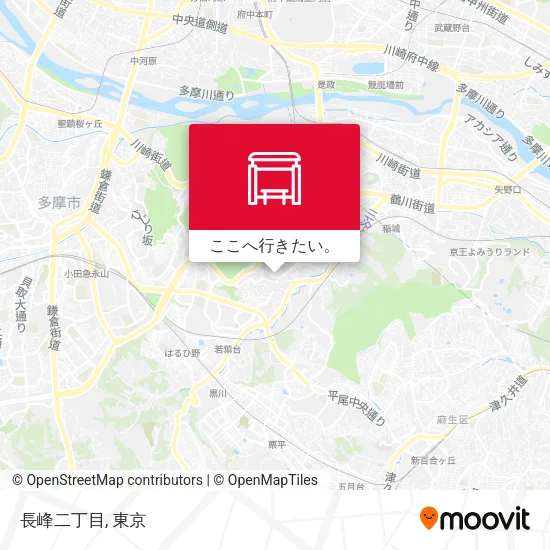 長峰二丁目地図