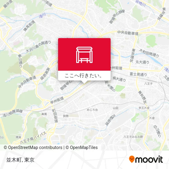 並木町地図