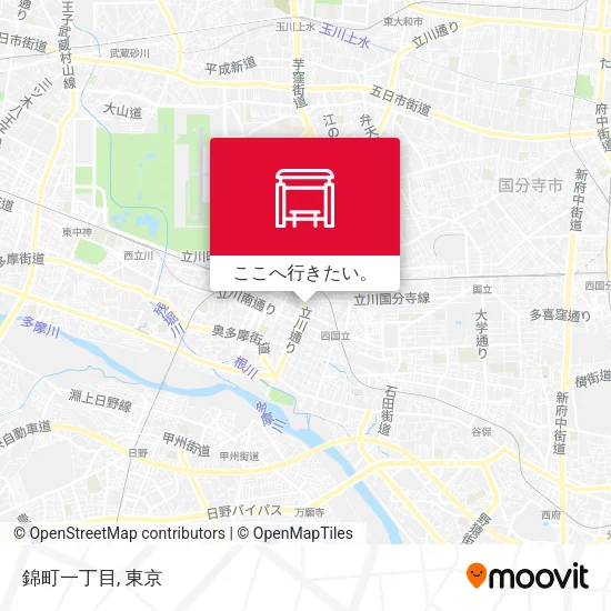 錦町一丁目地図