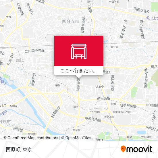 西原町地図