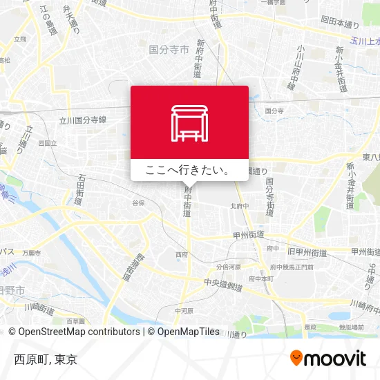 西原町地図