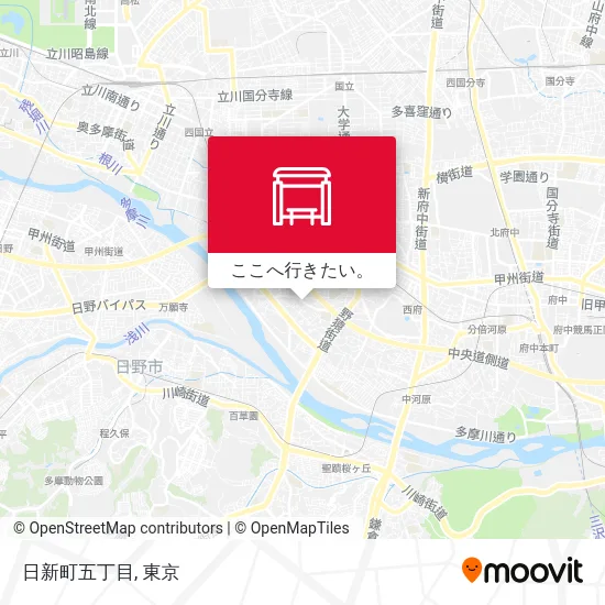 日新町五丁目地図