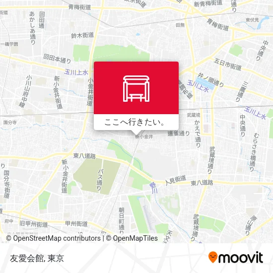 友愛会館地図
